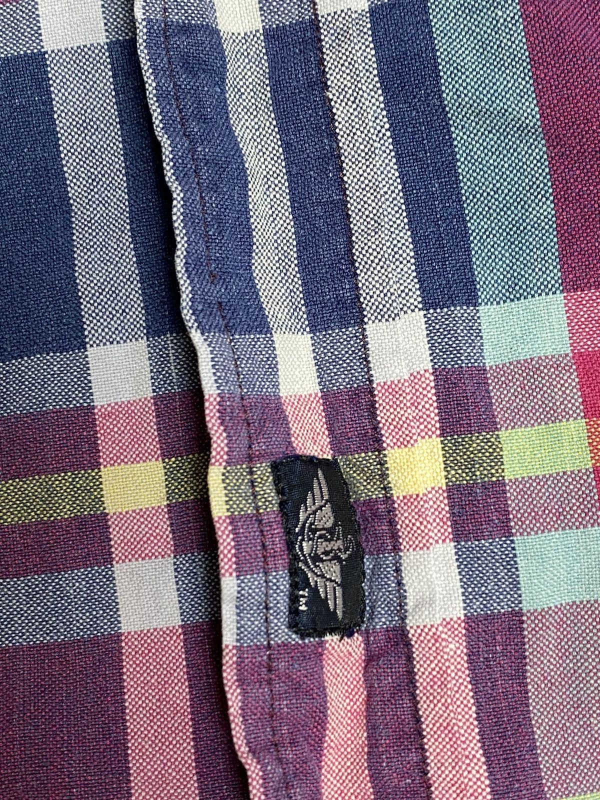 Dockers Vtg 90s Dockers Levi’s Shirt M Plaid Short Sleeve Button Up Size US M / EU 48-50 / 2 - 10 Thumbnail