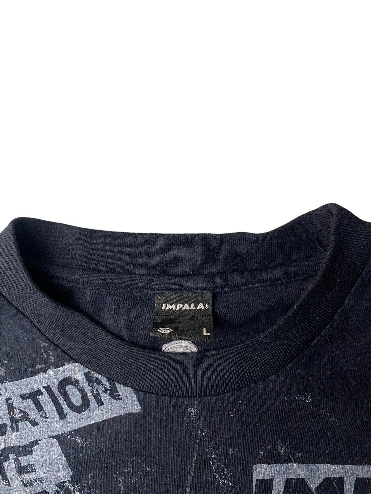Hysteric Glamour 2000's Impala Poem Punk Shirt Size US L / EU 52-54 / 3 - 6 Thumbnail