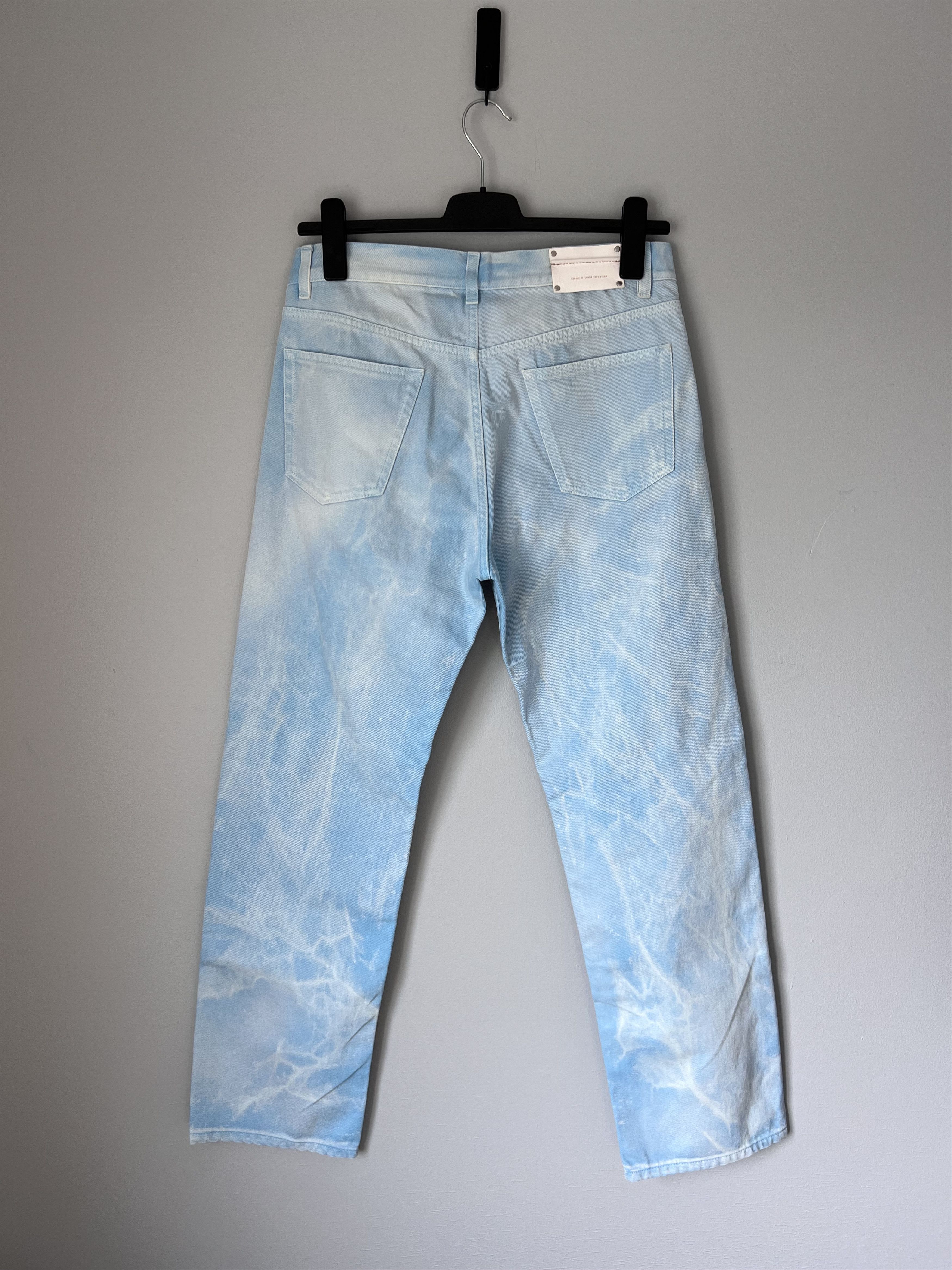Dries Van Noten Dries Van Noten Marble Jeans in Blue Size US 32 / EU 48 - 4 Thumbnail