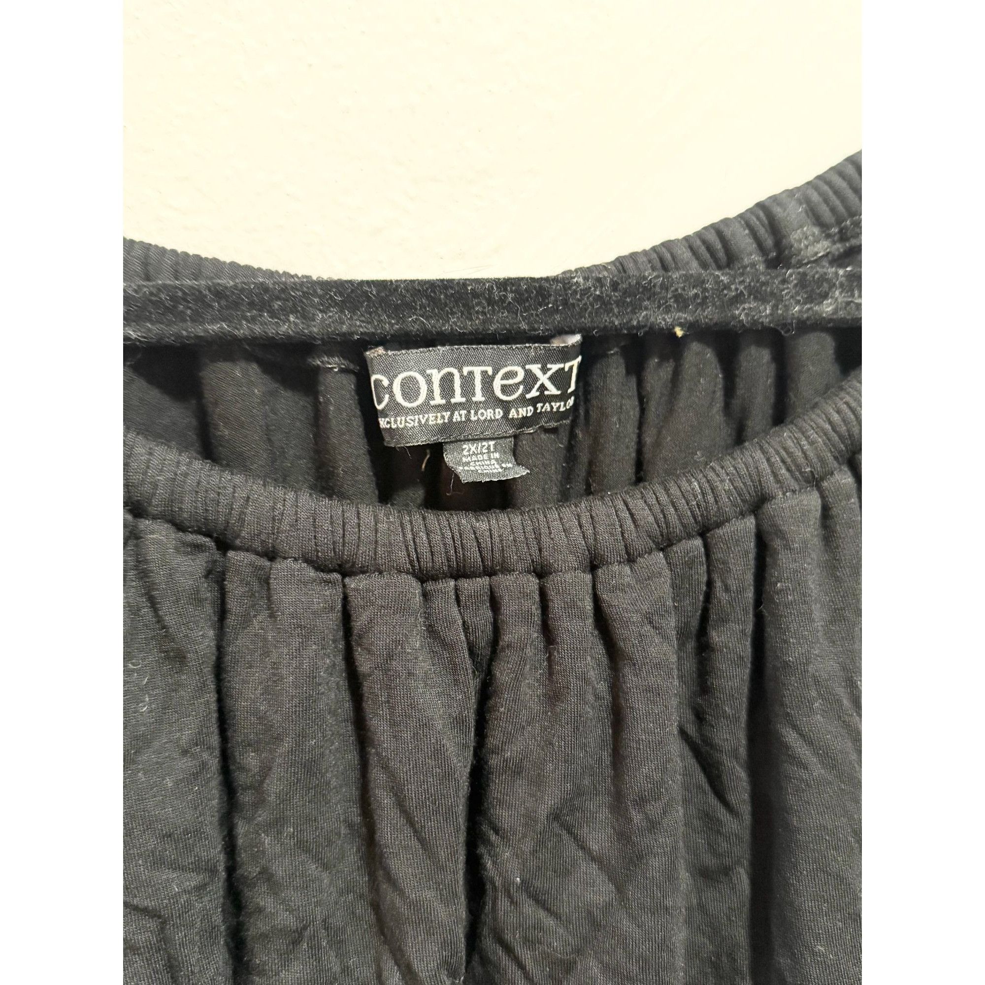 Other Context Lord and Taylor 2XL Ruffle Off the Shoulder Top Shir Size XXL / US 16-18 / IT 52-54 - 5 Thumbnail
