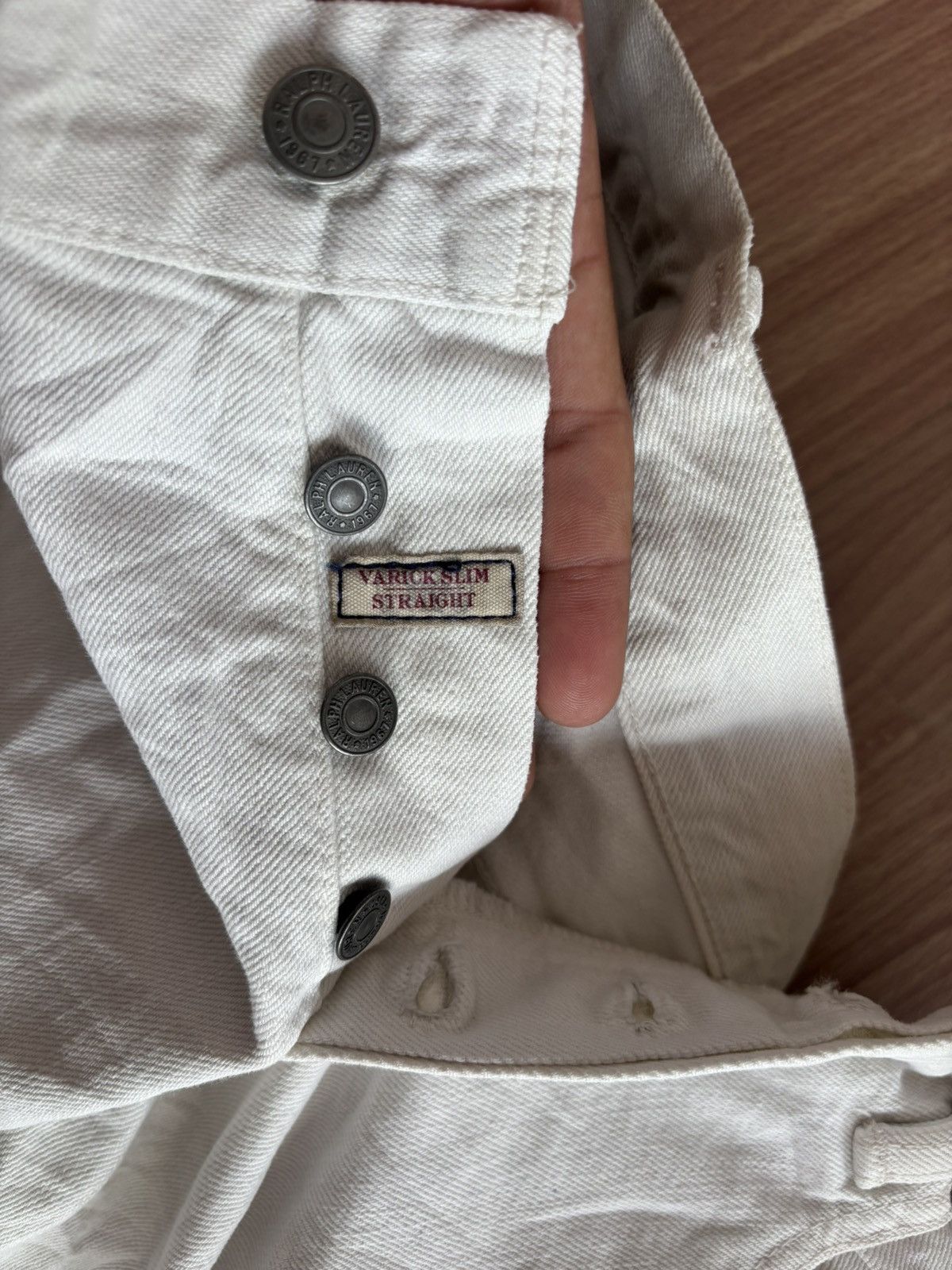 Polo Ralph Lauren Polo Ralph Lauren Varick Slim Straight Distressed Denim Size US 34 / EU 50 - 9 Thumbnail