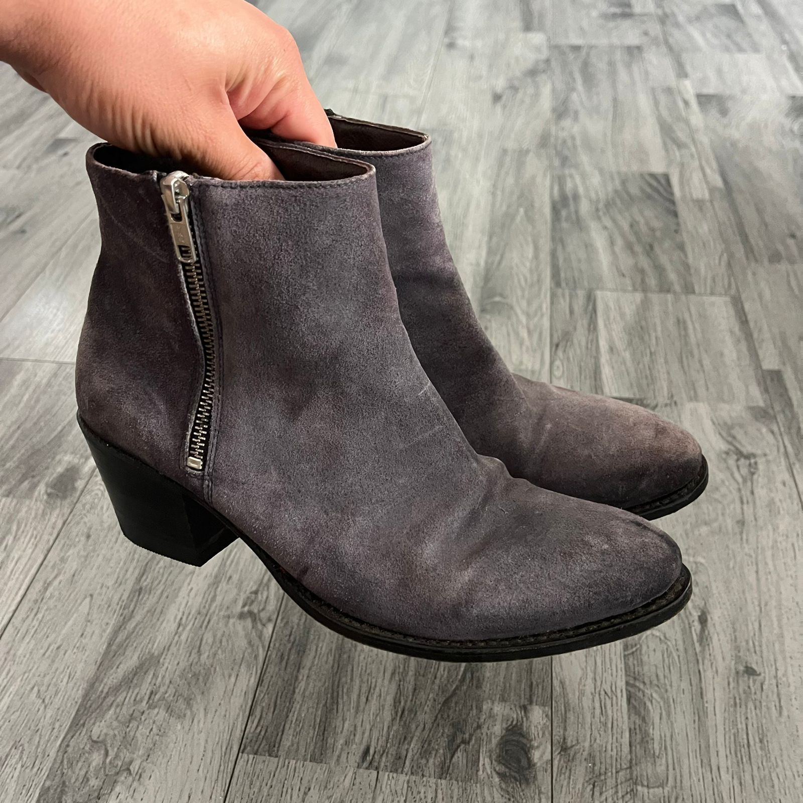 Sendra Sendra Suede Ankle Leather Boots Made in Spain Size US 8.5 / IT 38.5 - 1 Thumbnail