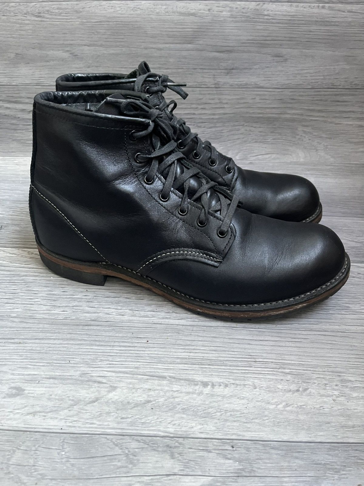 Red Wing Red wing blacksmith black leather boots Size US 10 / EU 43 - 6 Thumbnail