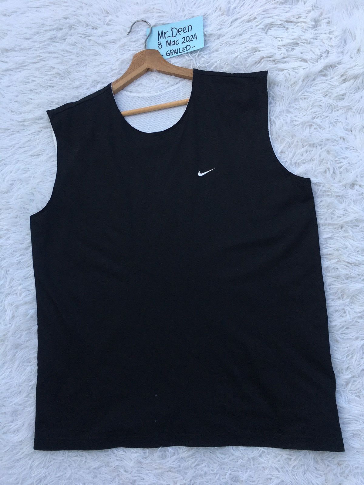 Nike Rare Vintage Nike Sleeveless reversible Jersey Size US L / EU 52-54 / 3 - 4 Thumbnail