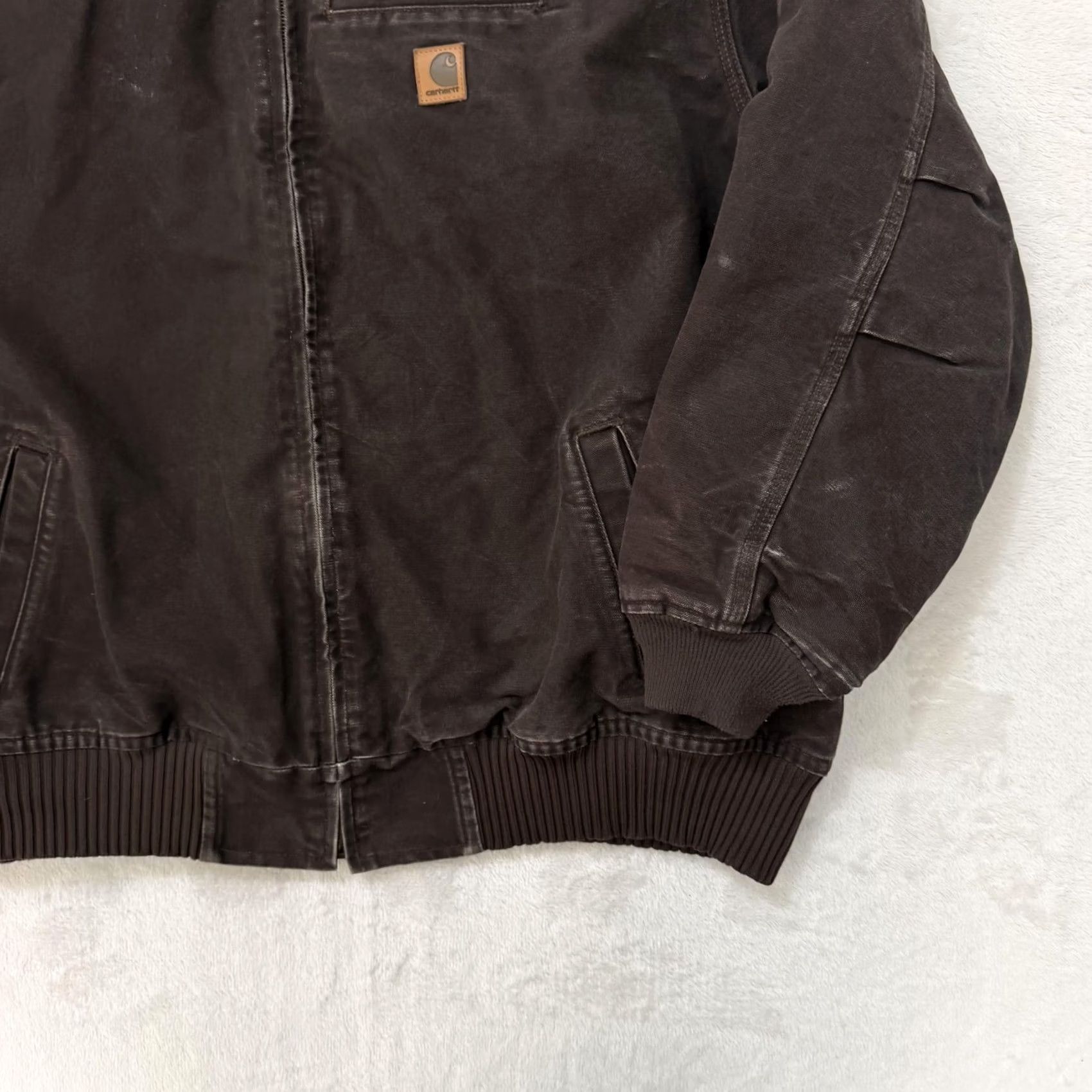 Carhartt VINTAGE Carhartt Bankston Jacket Mens 3XL Brown Quilted Detroit 101228 201 Size US XXL / EU 58 / 5 - 4 Thumbnail