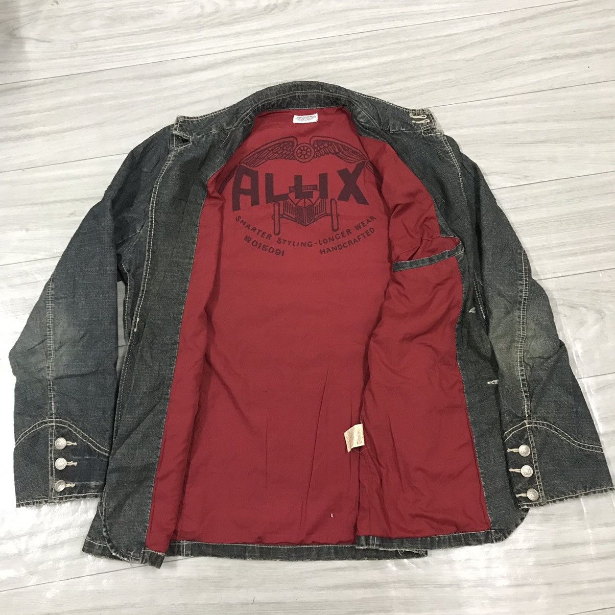 Designer × Vintage ALLIX DESIGN WEAR Size L / US 10 / IT 46 - 7 Thumbnail