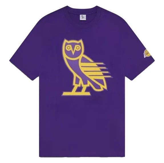 NBA × October's Very Own LA LAKERS x OVO (NBA T-shirt) [new / never worn] Size US XL / EU 56 / 4 - 4 Thumbnail