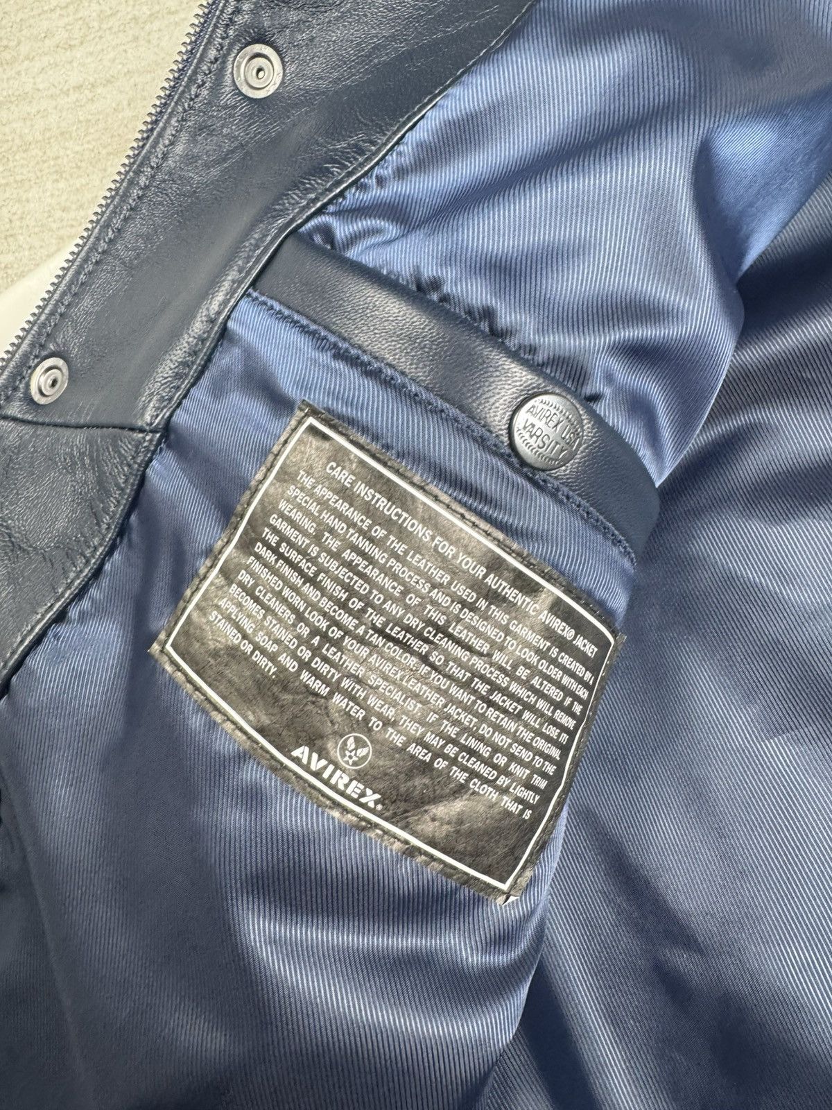 Avirex × Kith Kith Avirex Knicks legend leather jacket L Size US L / EU 52-54 / 3 - 5 Thumbnail
