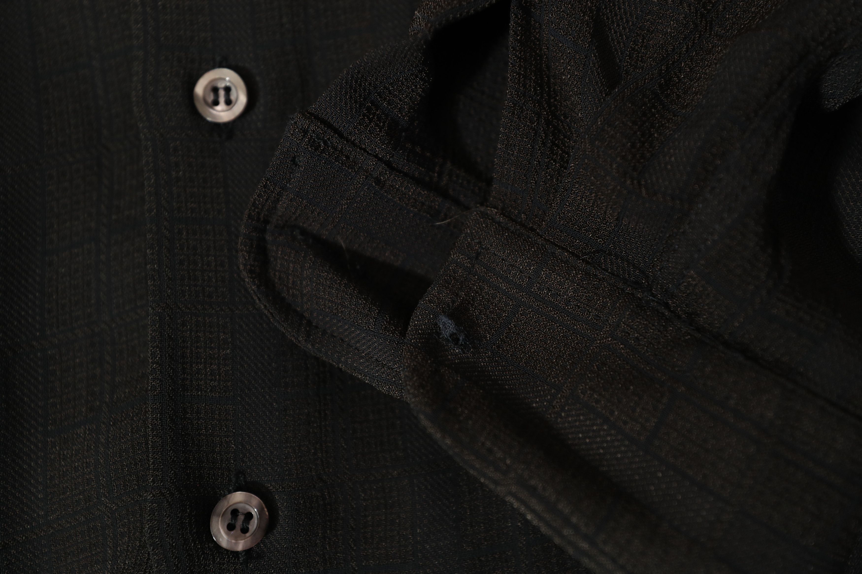 Zanella Zanella Vintage Long Sleeve Black Button Up (M) Size US M / EU 48-50 / 2 - 9 Thumbnail