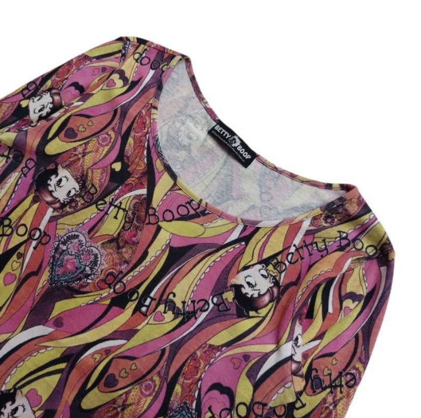 Japanese Brand × Vintage Vtg betty boop longsleeve Size US M / EU 48-50 / 2 - 2 Thumbnail
