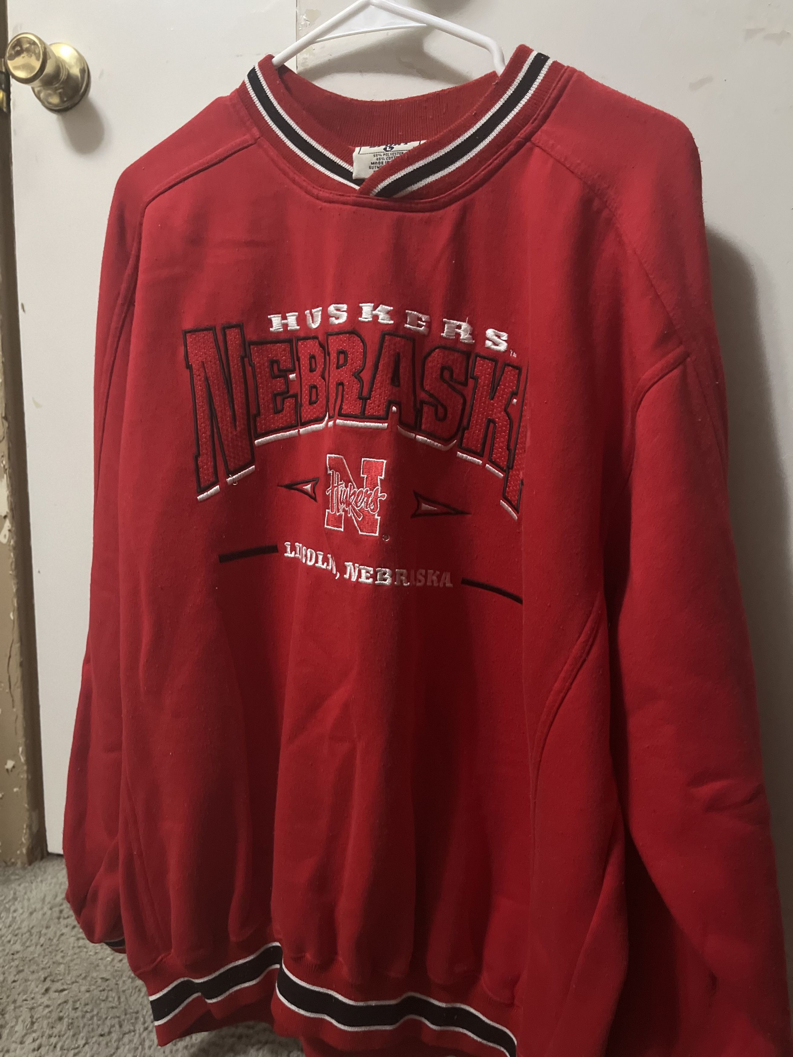 Lee HUSKERS NEBRASKA SWEATER Size US L / EU 52-54 / 3 - 1 Thumbnail