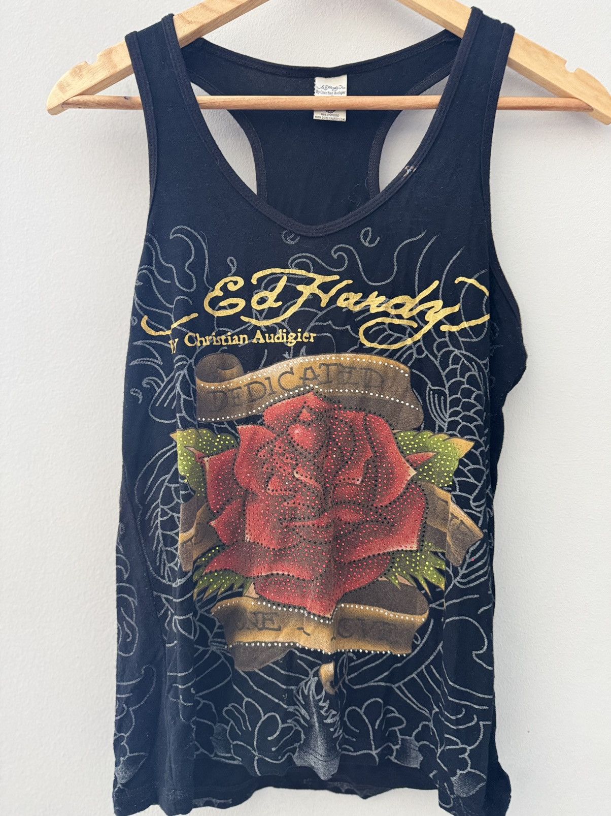 Ed Hardy Vintage shine y2k bondage ed hardy tank top Size L / US 10 / IT 46 - 2 Thumbnail