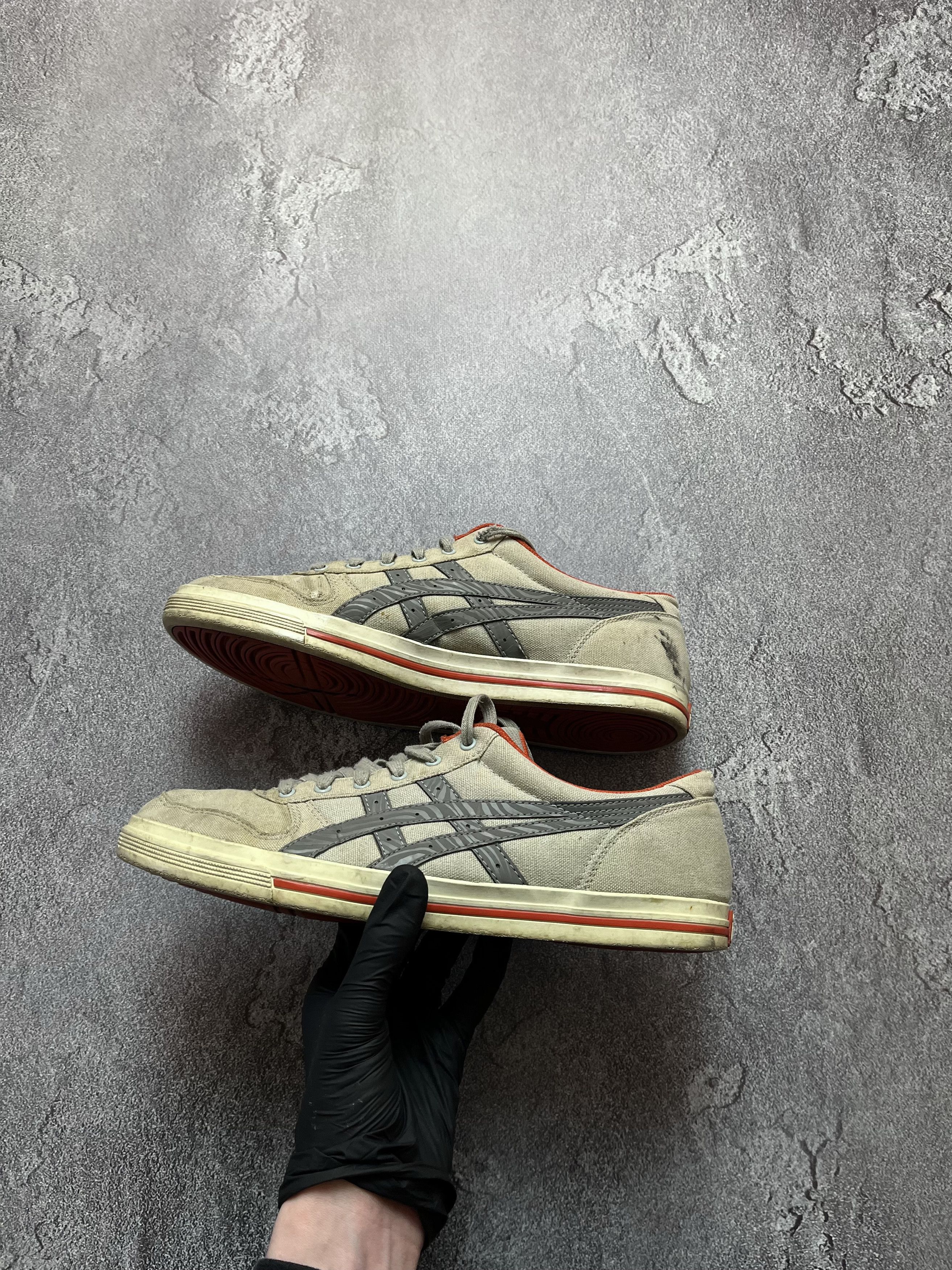 Asics Asics Onitsuka Tiger Sneaker Style Running Aaron CV 43.5 Size US 10.5 / EU 43-44 - 4 Thumbnail