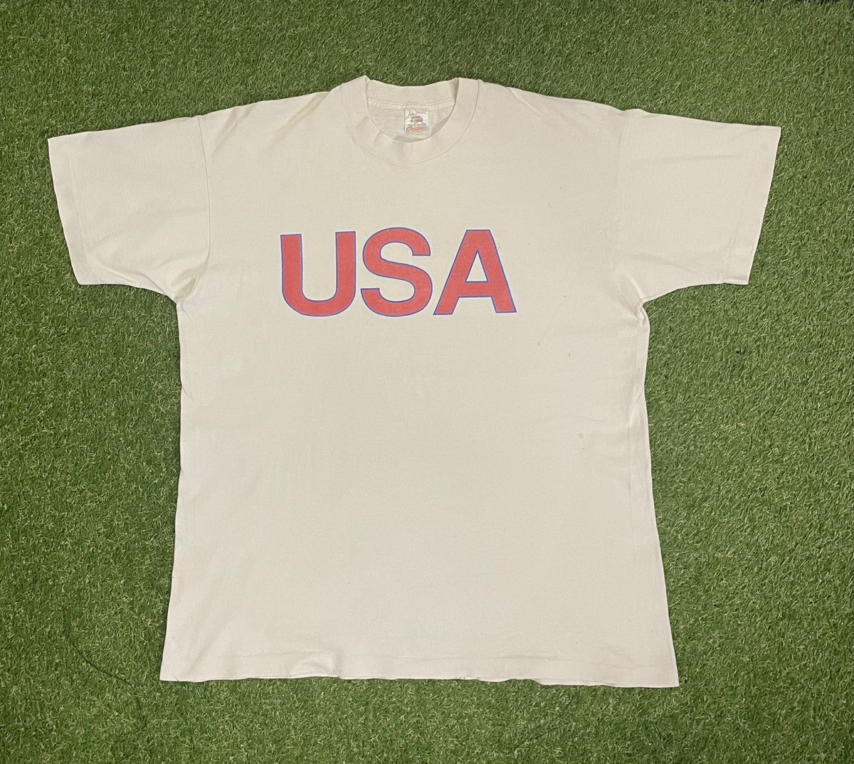 Vintage Vintage USA t-shirt 90s Size US XL / EU 56 / 4 - 1 Thumbnail