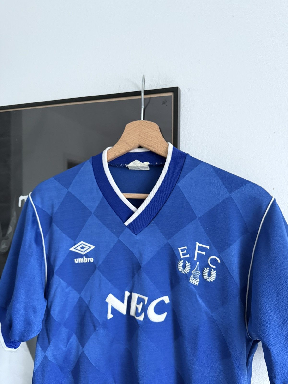 Umbro Everton FC 1986 Vintage Soccer Jersey Football Kit Size US M / EU 48-50 / 2 - 2 Thumbnail