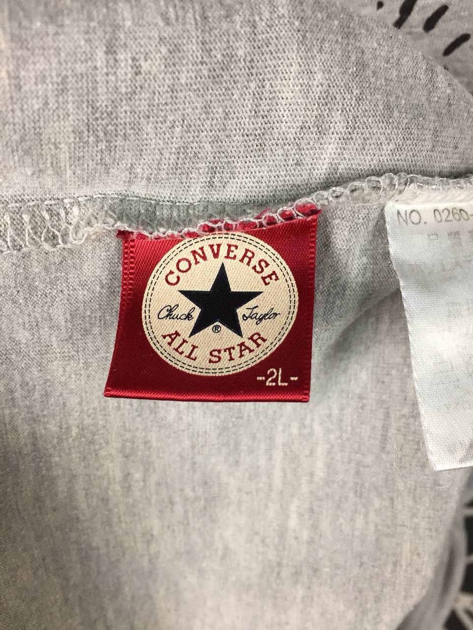 Converse Vtg Converse All Star Sneaker Sketch Graphic Tee Size US XL / EU 56 / 4 - 11 Thumbnail