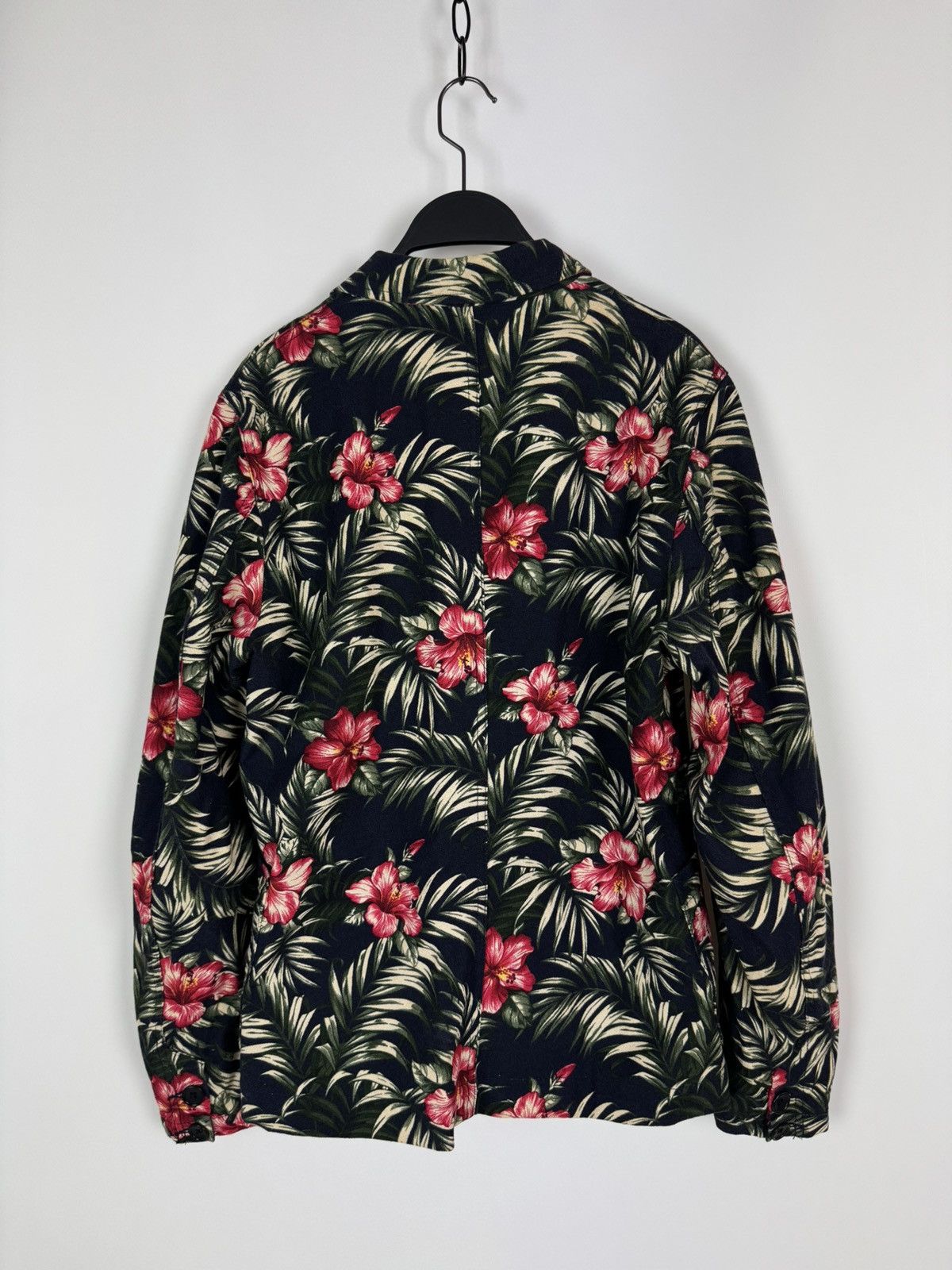 Edwin New! Edwin Simple Post Japanese Denim Floral Blazer Jacket Size US M / EU 48-50 / 2 - 12 Thumbnail