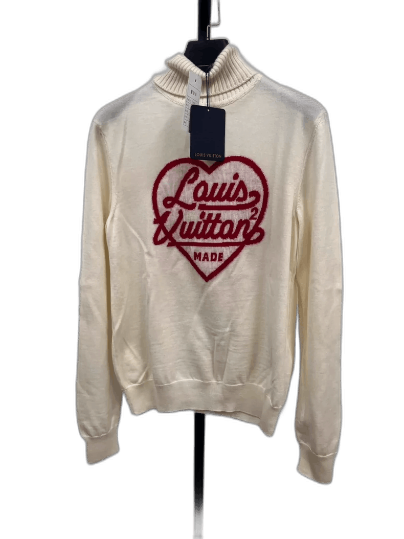 Louis Vuitton Louis Vuitton x NIGO Heart Logo Sweater-2506 Size US XS / EU 42 / 0 - 1 Thumbnail