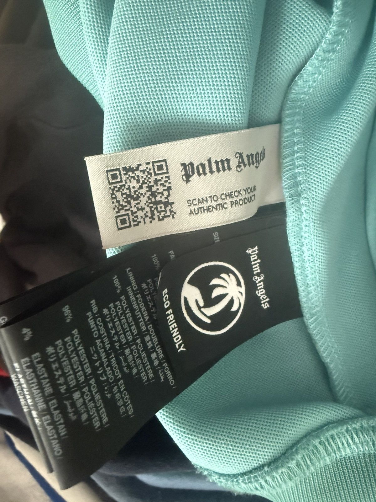 Palm Angels Palm angels track jacket teal/lightblue Size US M / EU 48-50 / 2 - 4 Thumbnail