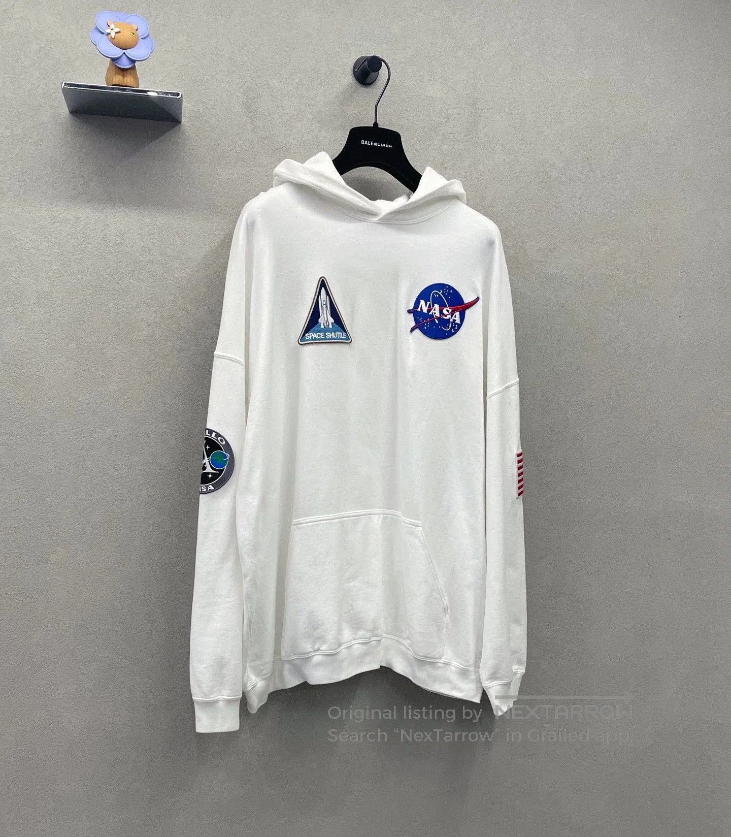 Balenciaga Balenciaga x NASA White Hoodie Size XS. Size US XS / EU 42 / 0 - 3 Thumbnail