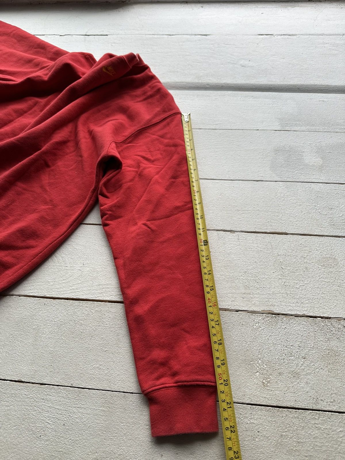 Nike 🚨90s Nike Big Logo “NS” Swoosh RED Sweatshirt y2k rare Size US M / EU 48-50 / 2 - 14 Thumbnail