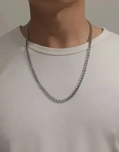 Other Silver chain Cuban Link Chain Chrome Hearts Size ONE SIZE - 3 Thumbnail