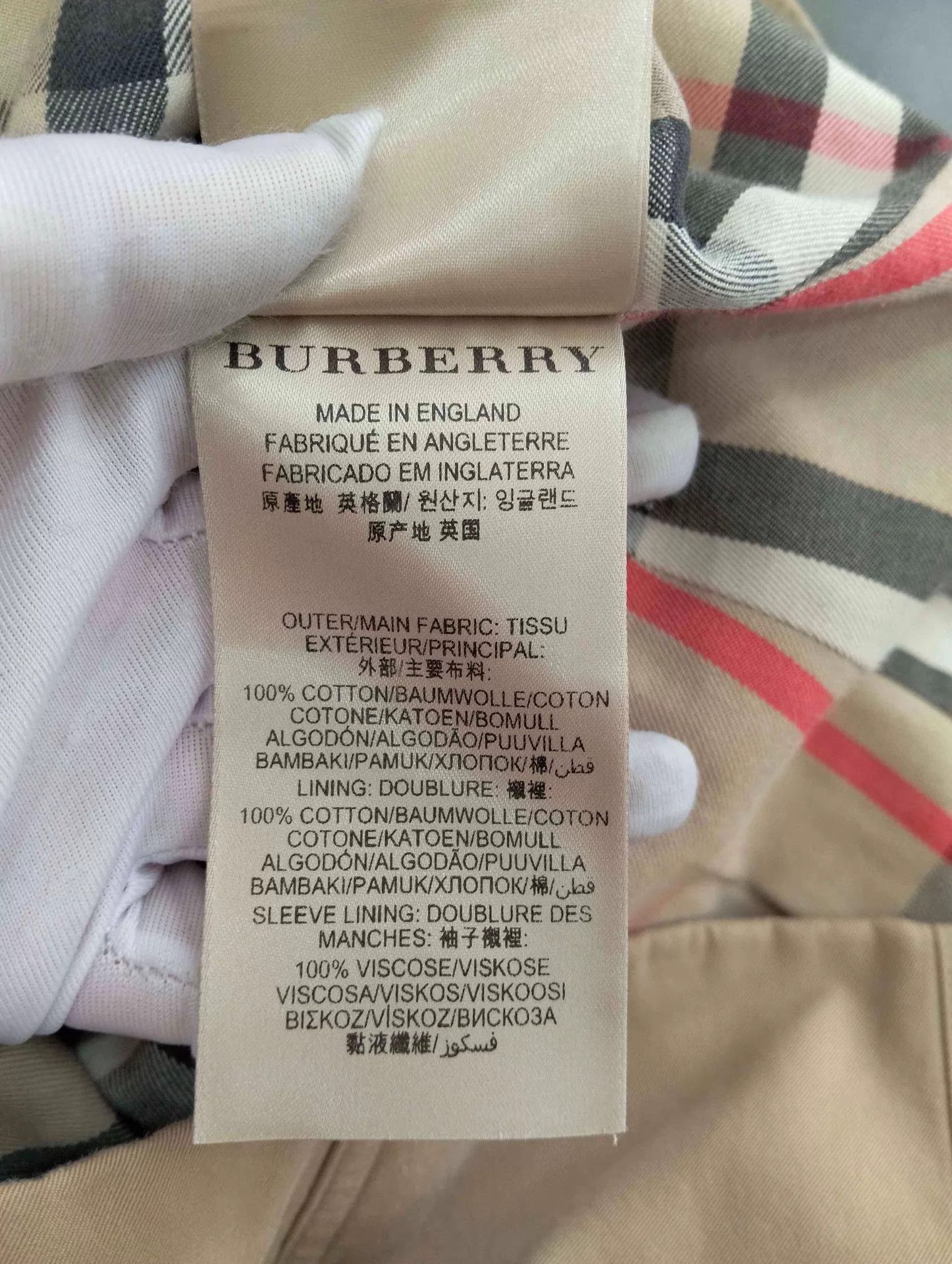 Burberry Burberry Women's Mid-Length Trench Coat UK4 95New Size XS / US 0-2 / IT 36-38 - 5 Thumbnail