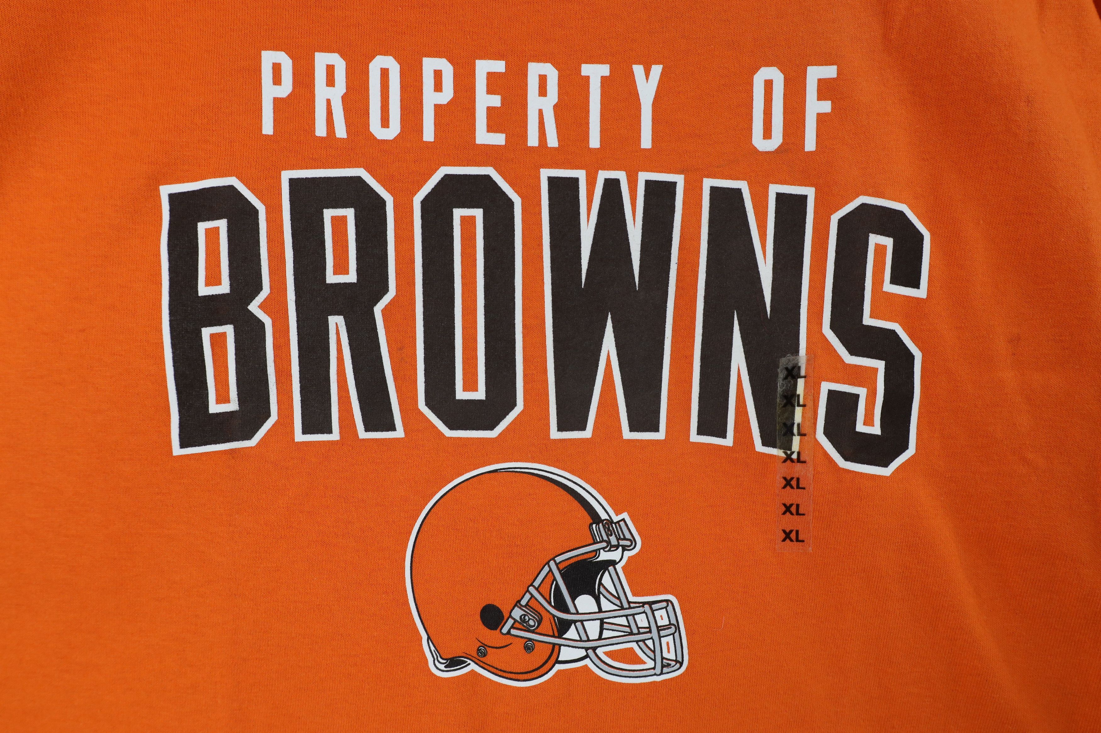 Reebok × Vintage Deadstock Vintage Reebok Cleveland Browns Football T-Shirt Size US XL / EU 56 / 4 - 7 Thumbnail