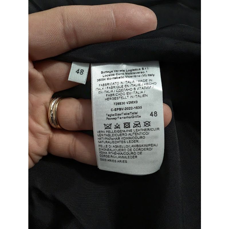 Bottega Veneta o1rshd1 Doucle Prince Of Wales Coat in White/Fondant/Camel Size US M / EU 48-50 / 2 - 19 Thumbnail