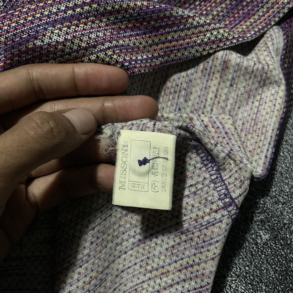 Missoni Multicolor Shirt Missoni Size US L / EU 52-54 / 3 - 6 Thumbnail