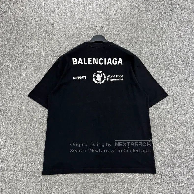 Balenciaga Balenciaga Grain Printed Short Sleeve Size US M / EU 48-50 / 2 - 5 Thumbnail