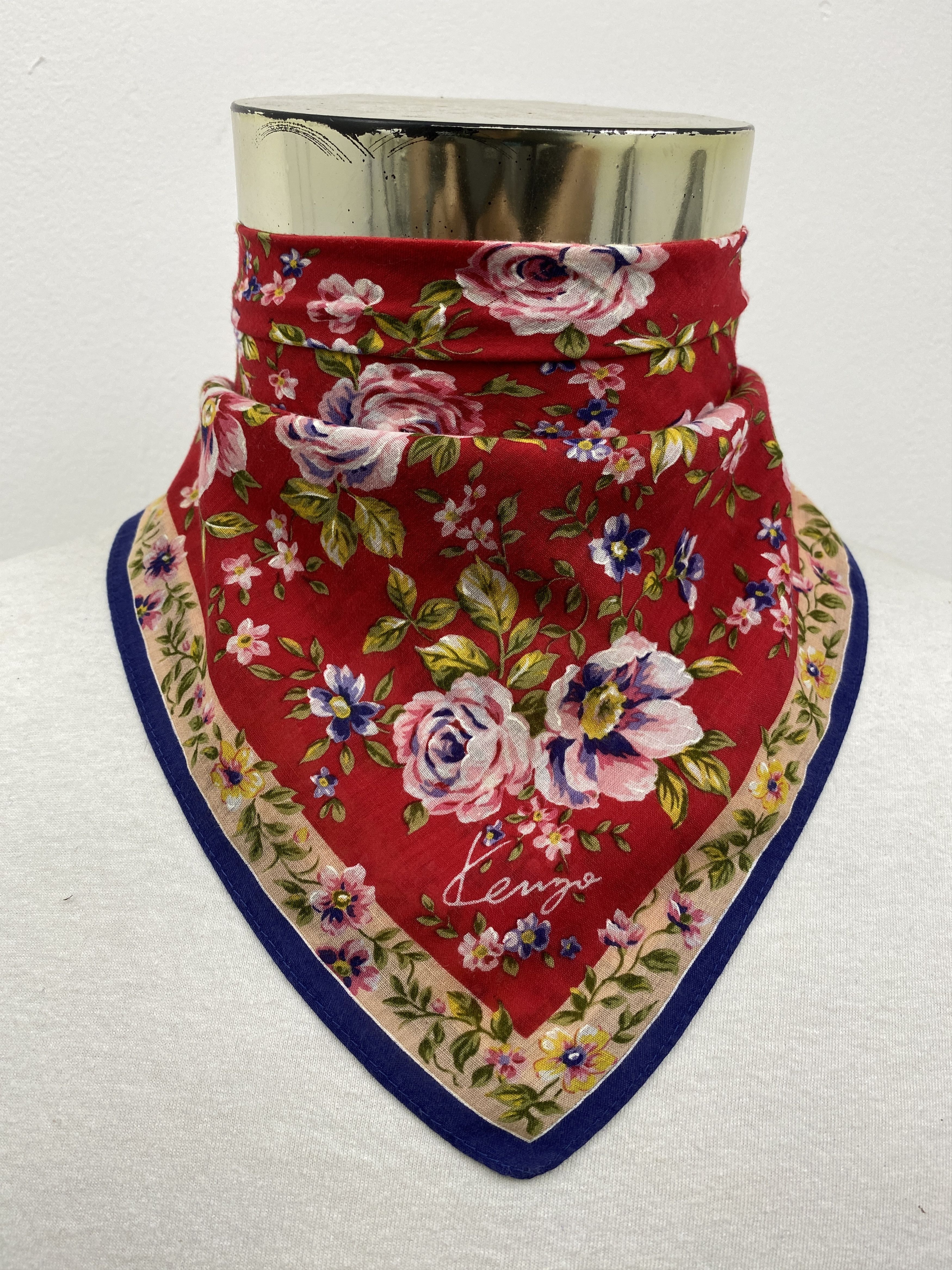Kenzo Kenzo Handkerchief / Bandana / Neckerchief HKC0384 Size ONE SIZE - 2 Thumbnail