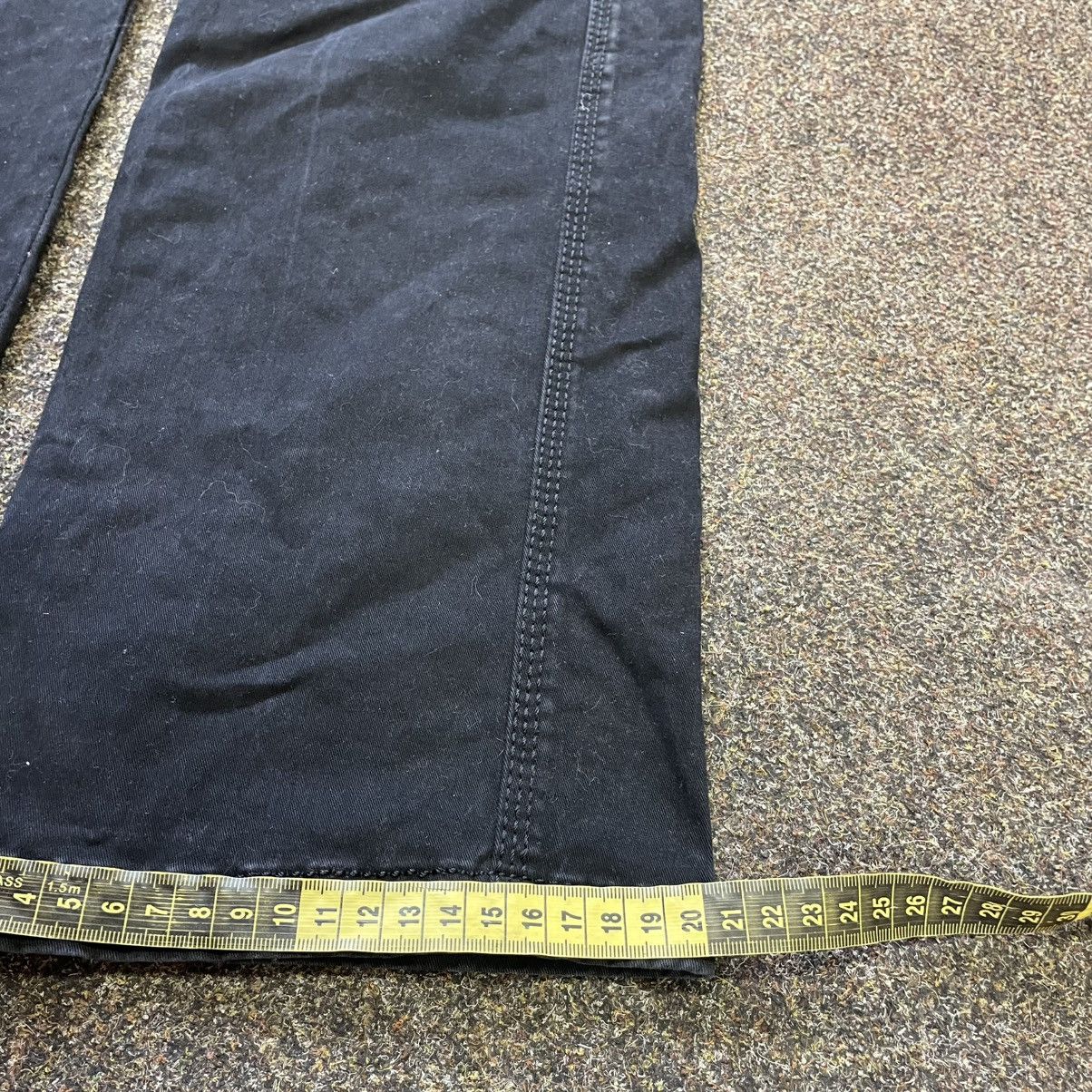 Vintage Vintage Y2K Baggy Cargo Pants Wide Leg Distressed Workwear Size 34" / US 12 / IT 48 - 9 Thumbnail