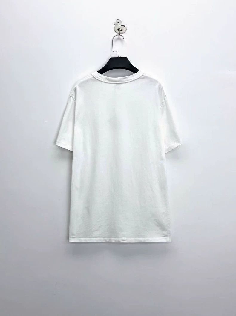 Loewe LOEWE White embroidered logo short sleeves Size US XS / EU 42 / 0 - 2 Thumbnail