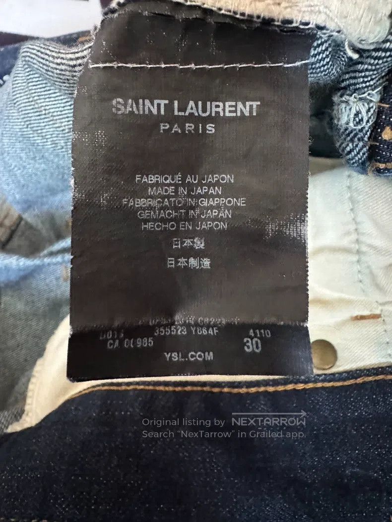Saint Laurent Paris #REF! Size US 30 / EU 46 - 6 Thumbnail