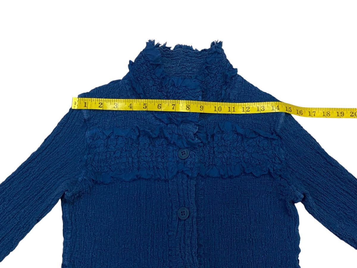 Issey Miyake Me By Issey Miyake Cauliflower Blue Jacket Size M / US 6-8 / IT 42-44 - 20 Thumbnail