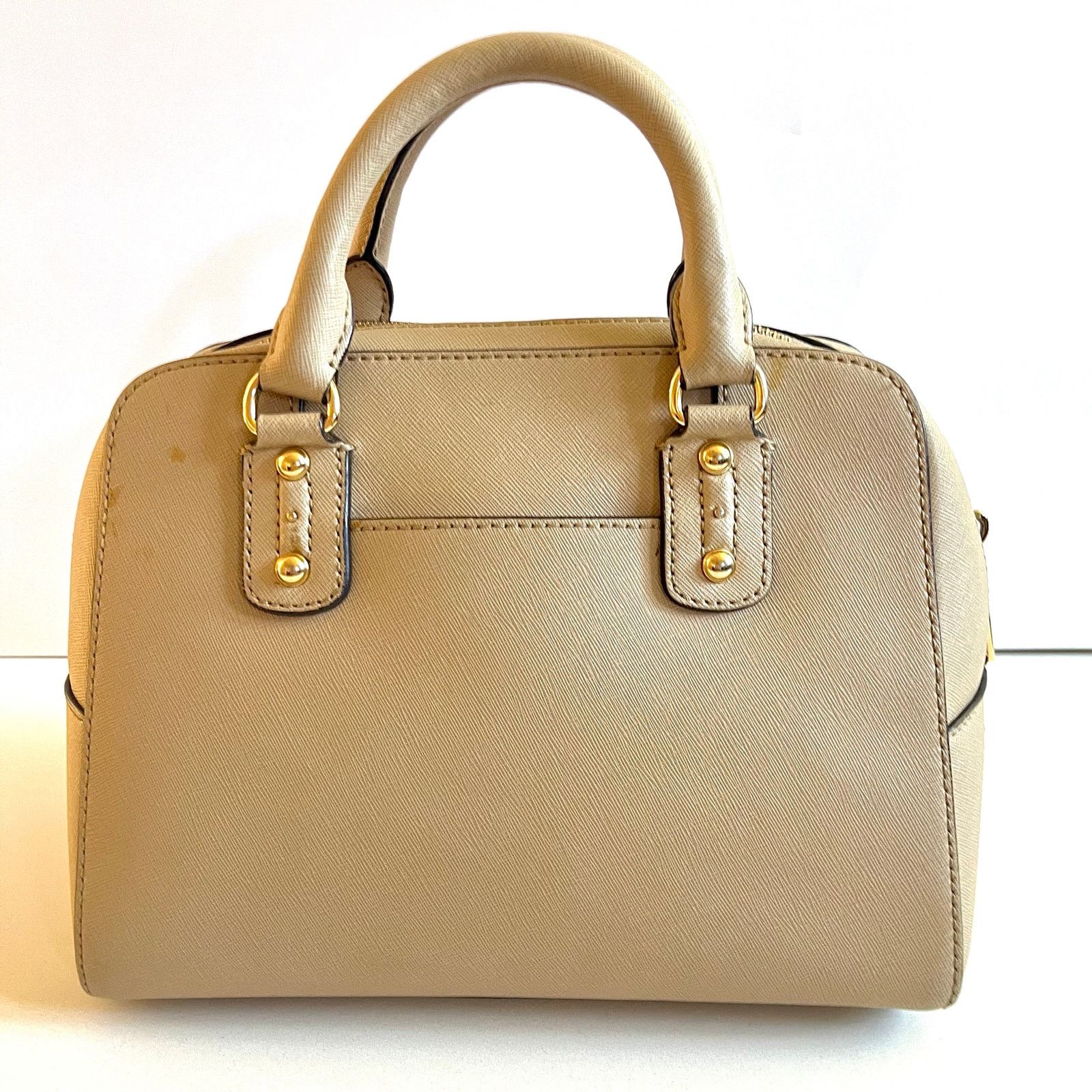 Michael Kors MICHAEL KORS Beige Leather Satchel Bag, Handheld Size ONE SIZE - 3 Thumbnail