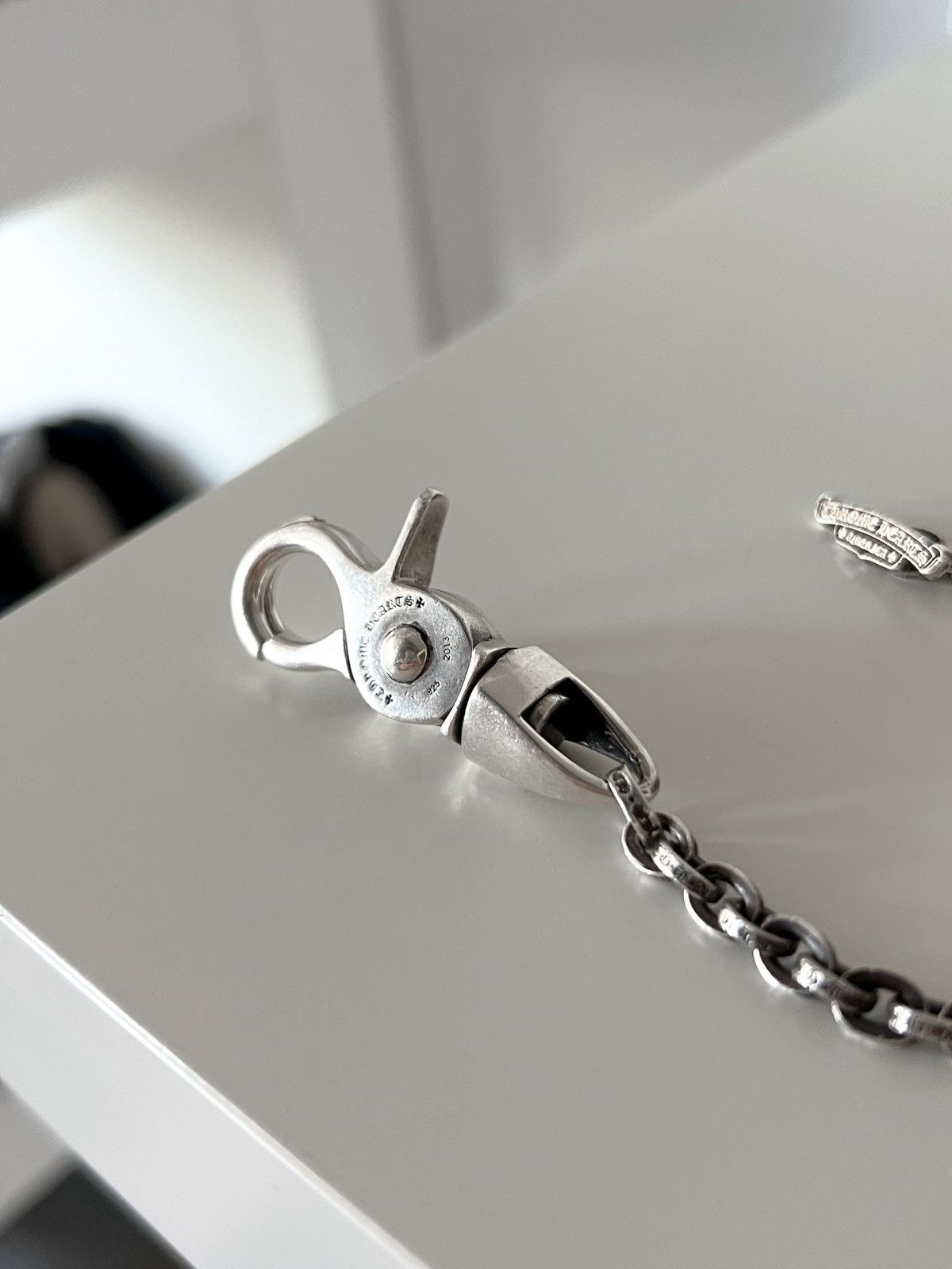 Chrome Hearts Chrome Hearts Paper Chain Wallet Chain Scroll T-Bar Size ONE SIZE - 7 Thumbnail