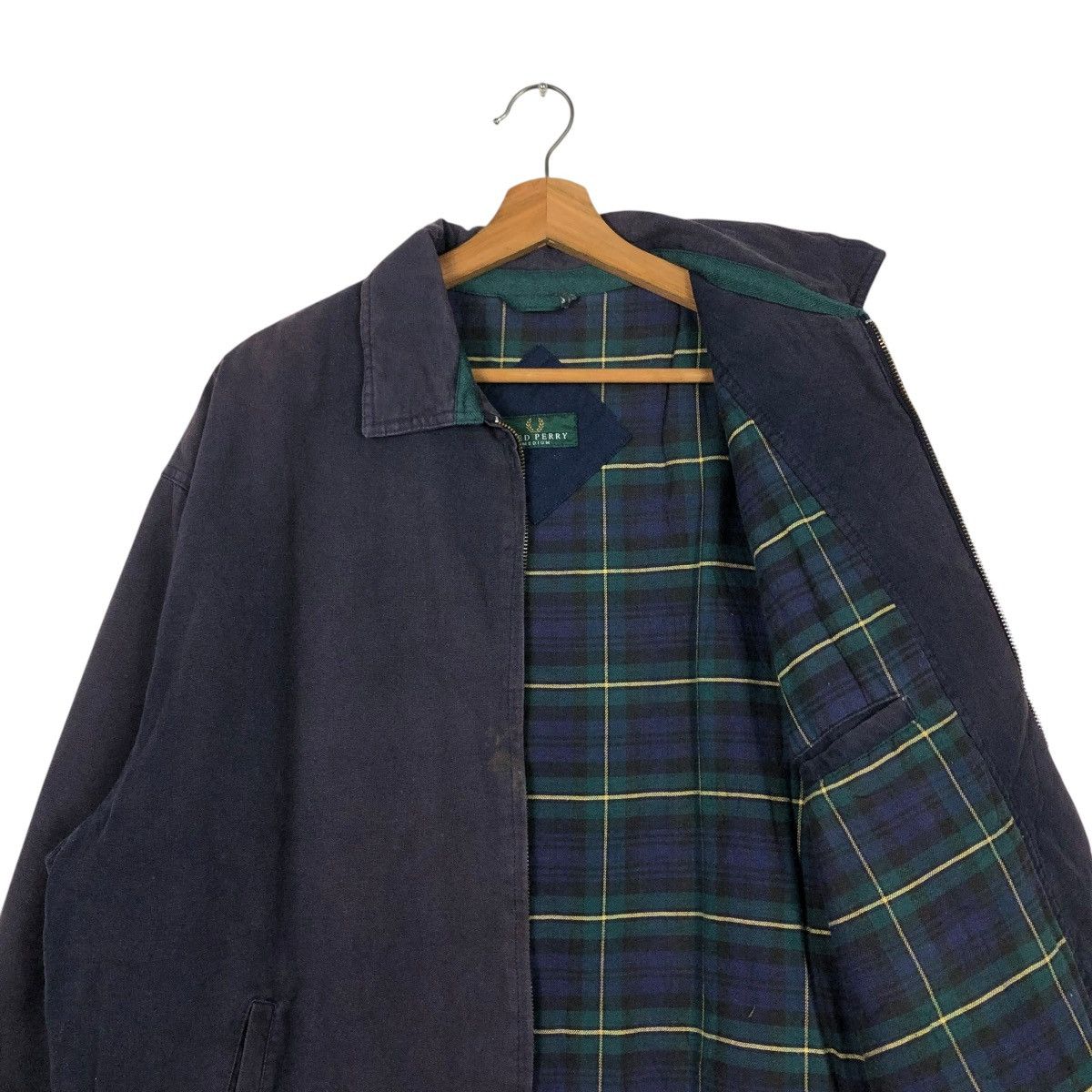 Fred Perry 🔥VINTGE BOMBER JACKET FRED PERRY MADE IN PORTUGAL BLANKET Size US M / EU 48-50 / 2 - 14 Thumbnail