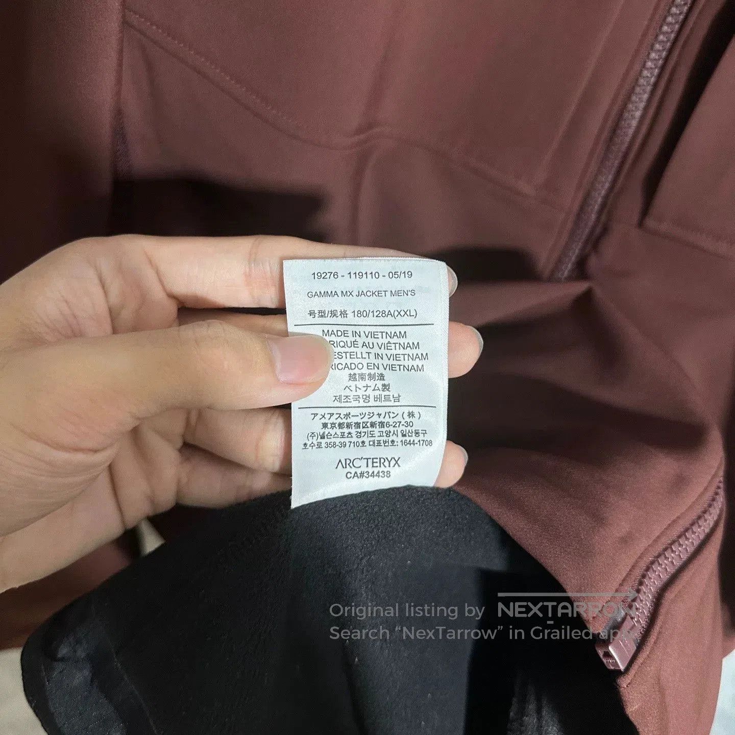 Arc'teryx Arcteryx Gamma MX Jacket Red Long Sleeve. Size US XXL / EU 58 / 5 - 6 Thumbnail