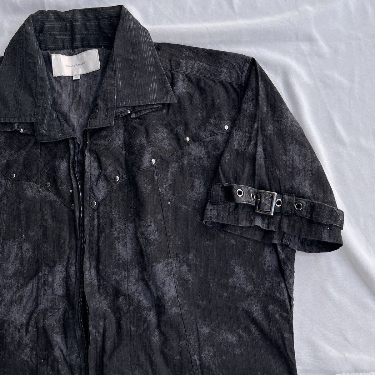 Japanese Brand Y2K Create Barefoot Zipper Double Layer Size US M / EU 48-50 / 2 - 9 Thumbnail