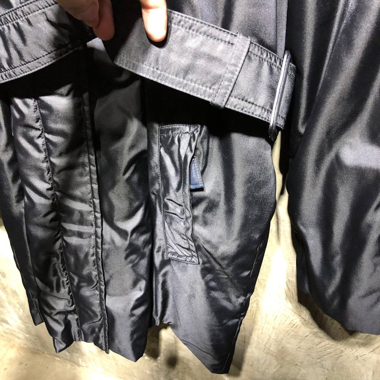 Prada Prada Nylon Belted Rain Jacket Size US M / EU 48-50 / 2 - 10 Thumbnail