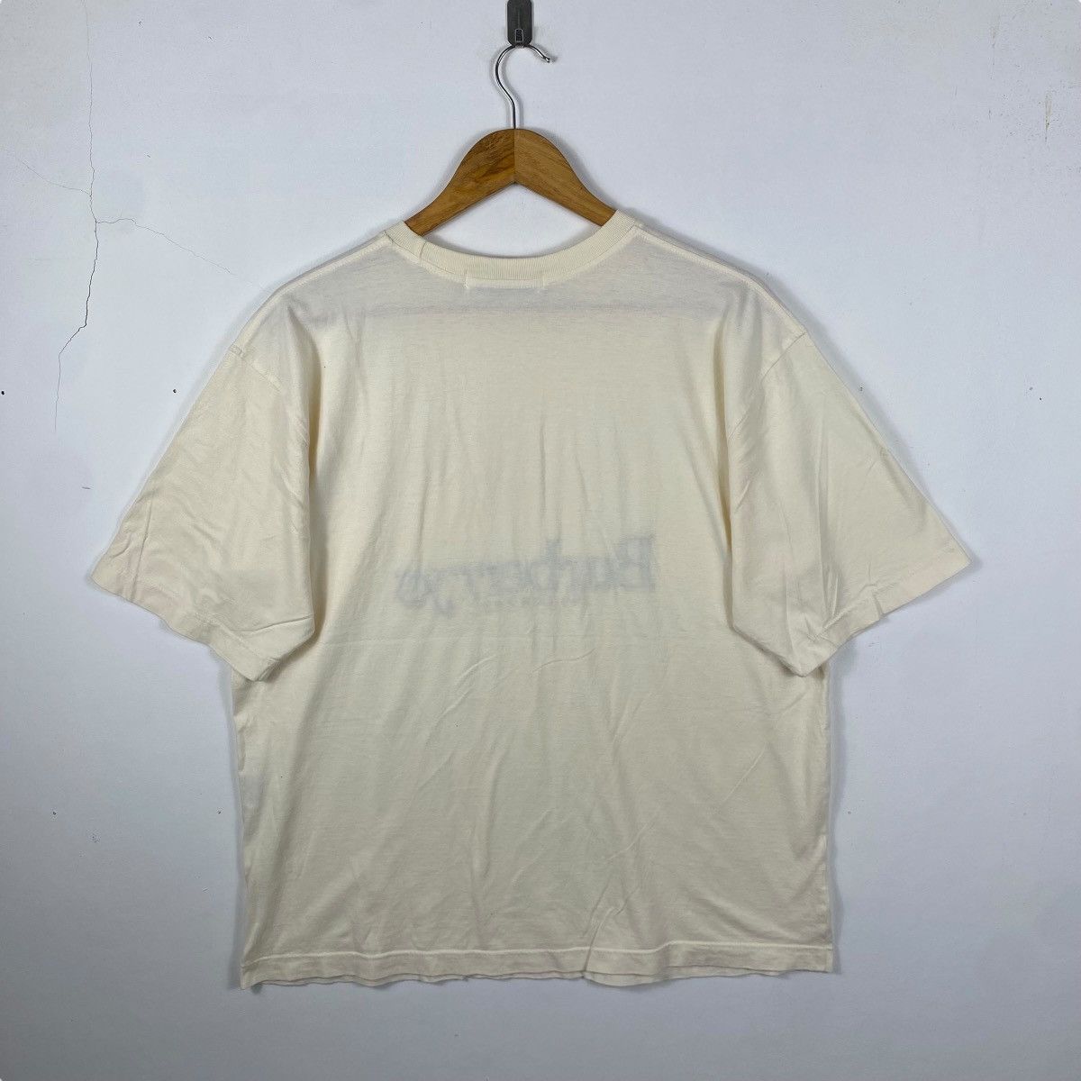 Burberry Vintage 90's BURBERRYS OF LONDON Embroidery Logo Tee Shirt Size US M / EU 48-50 / 2 - 4 Thumbnail
