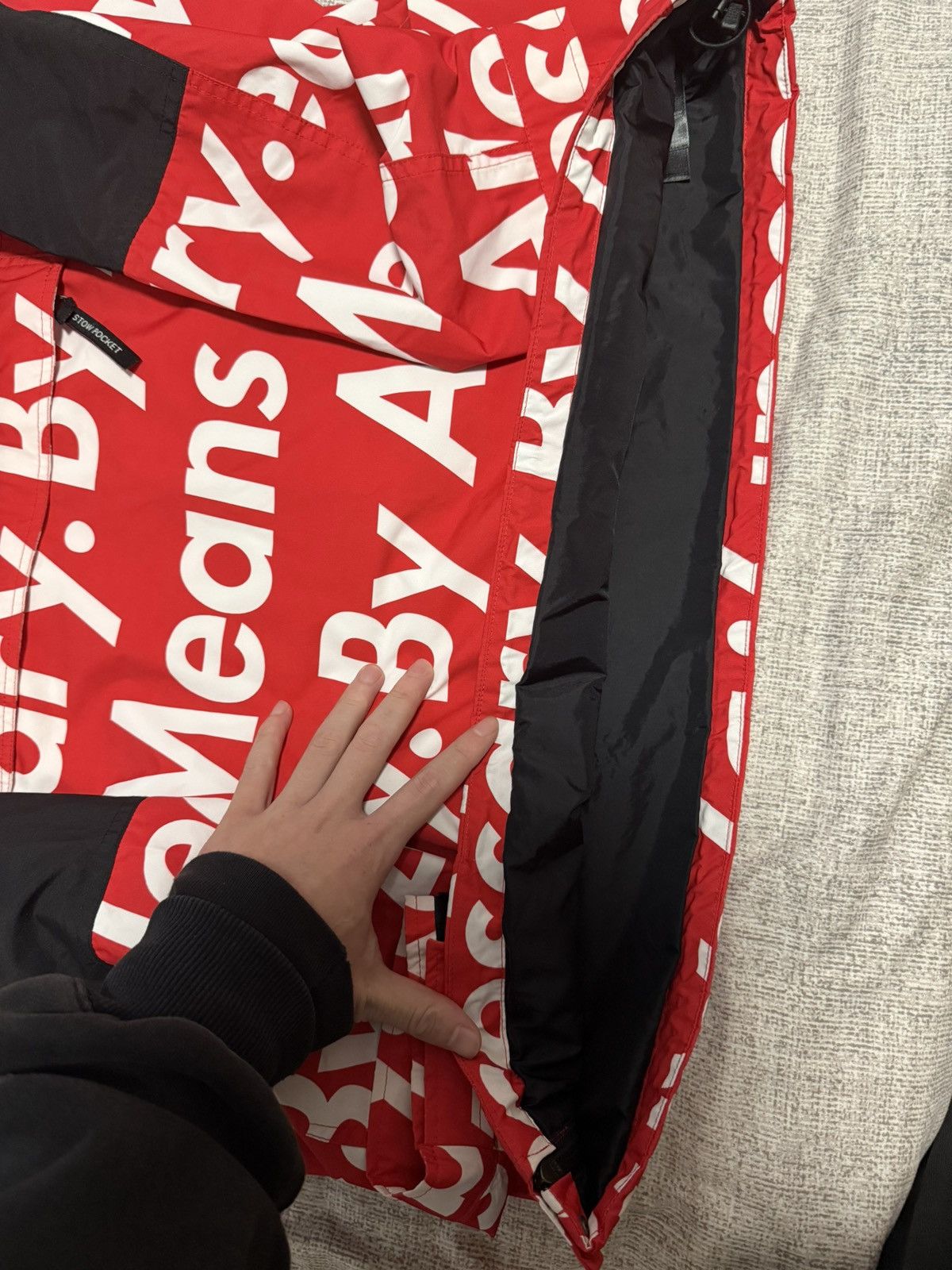 Supreme × The North Face Supreme tnf the north face bamn by any means pullover Jacket Size US L / EU 52-54 / 3 - 6 Thumbnail