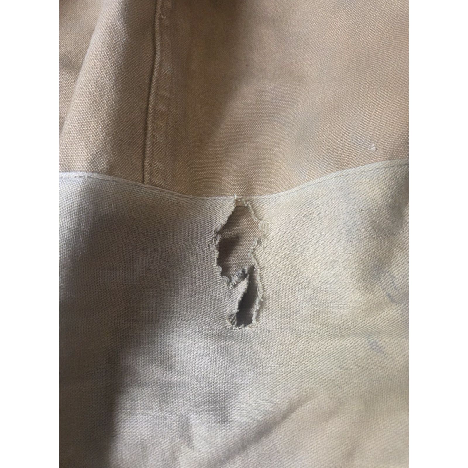 Vintage VINTAGE Mens Duck Hunting Brown Canvas Jacket XL Distressed 1930s USA Cotton Unbranded Look Basic Jacket Mens Size US XL / EU 56 / 4 - 5 Thumbnail
