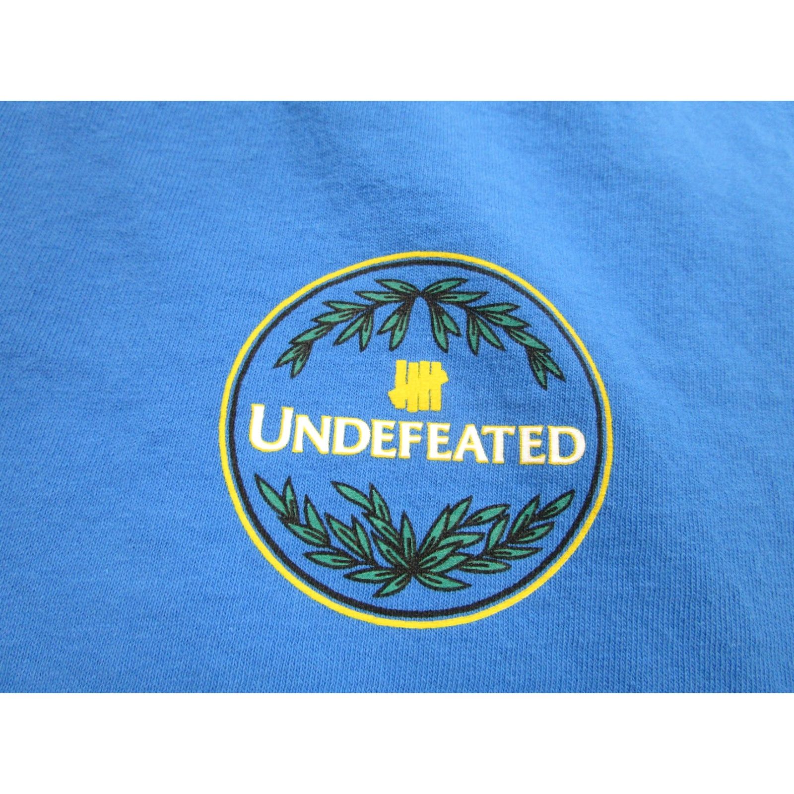 Undefeated Undefeated Long Sleeve Shirt Mens XL Blue Graphic Print Made in USA Streetwear Size US XL / EU 56 / 4 - 4 Thumbnail