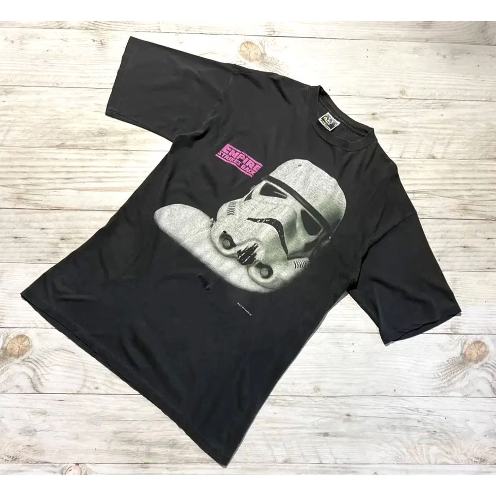 Star Wars VINTAGE Star Wars T-Shirt The Empire Strikes Back Pepsi Men M Black Size US M / EU 48-50 / 2 - 2 Thumbnail