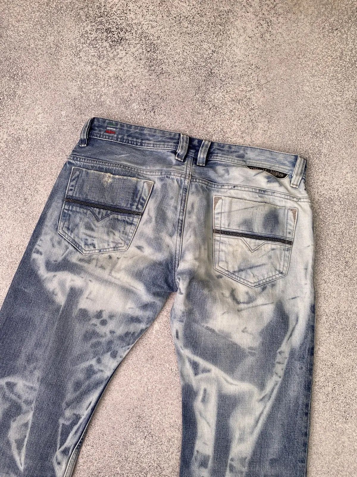 Diesel × Vintage Vintage Diesel Safado Archival Japanese Style Jeans Size US 32 / EU 48 - 17 Thumbnail