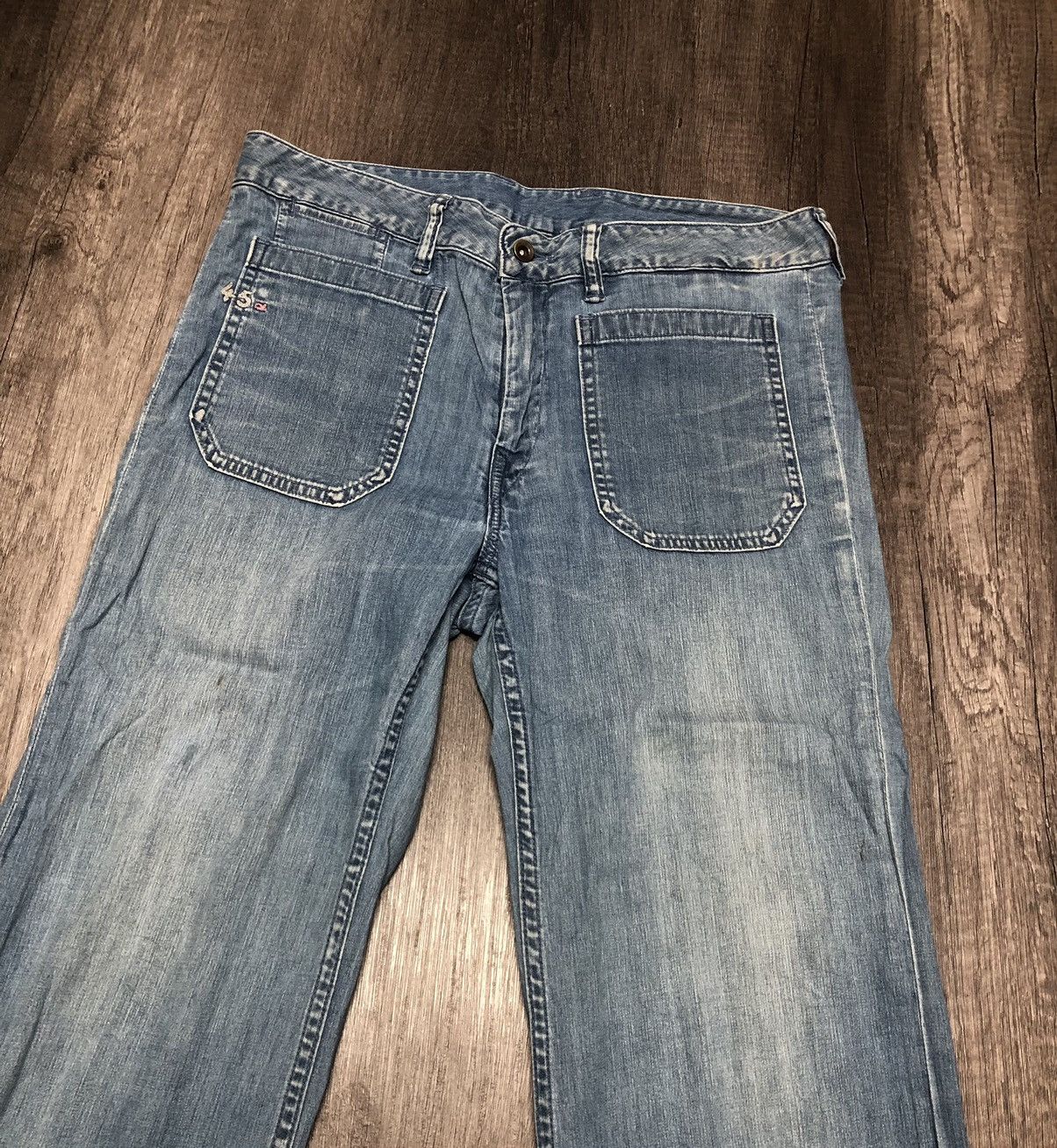 45rpm Vintage 45rpm Bush Pants Jeans Unisex Design Size US 32 / EU 48 - 7 Thumbnail