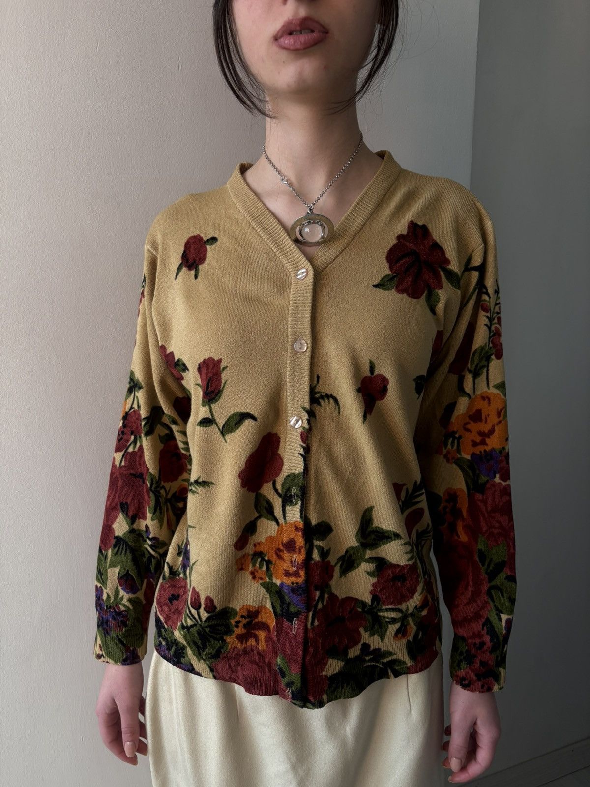 Vintage Vintage cardigan Size L / US 10 / IT 46 - 1 Thumbnail